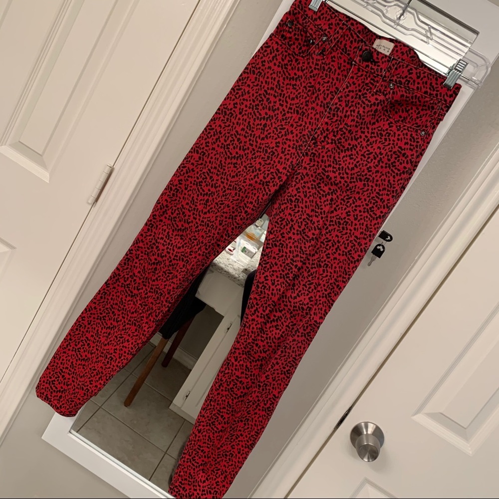 🛑SOLD🛑 Alice + Olivia High Rise Ankle Skinny Jeans